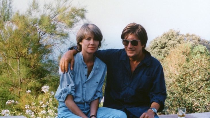 Le couple Francoise Hardy et Jacques Dutronc