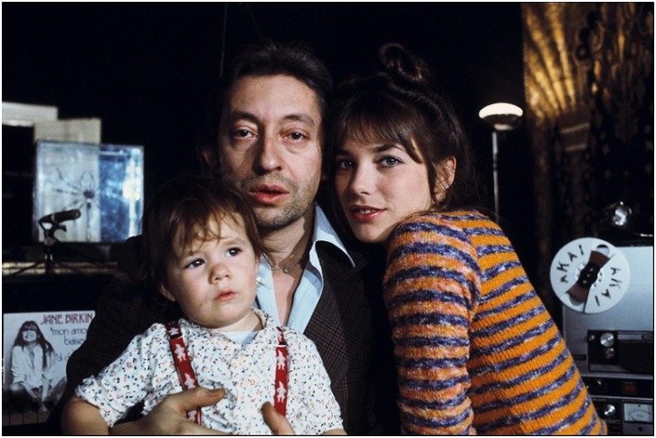 Jane Birkin et Serges Gainsbourg en couple