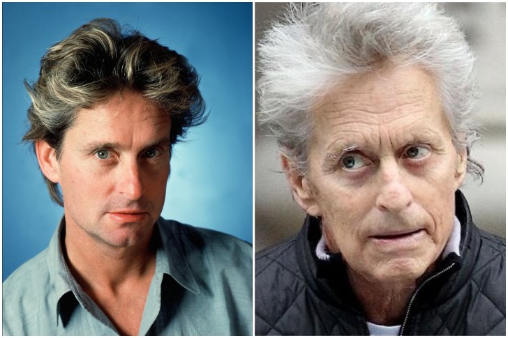 Michael Douglas transformation