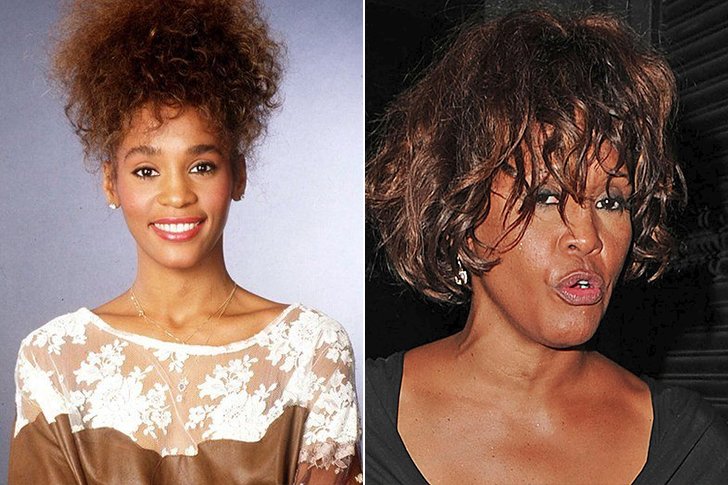 Whitney Houston drug addiction