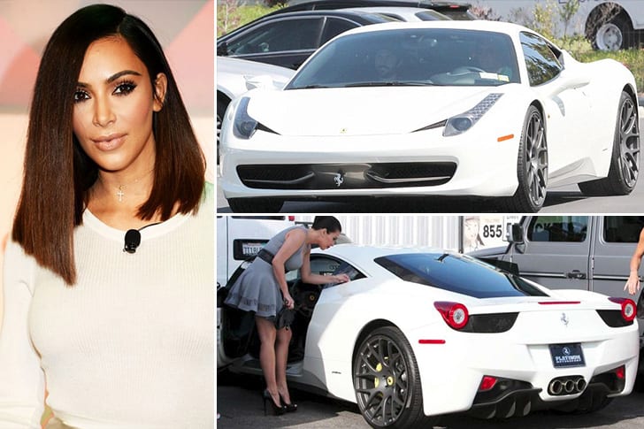 Kim Kardashian Ferrari