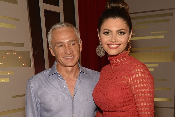 Jorge Ramos and Chiqui Delgado