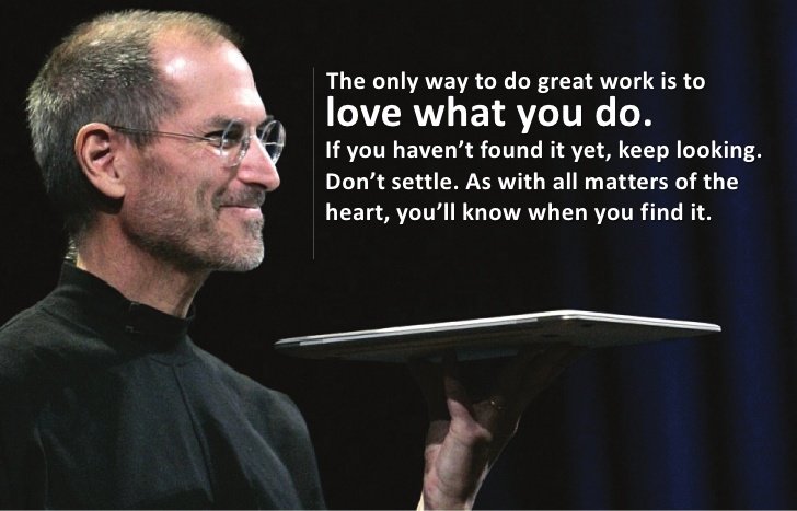 Steve Jobs Giving Advice To Millenials to Never be Afraid to Pursue their Passion and Hobbies.